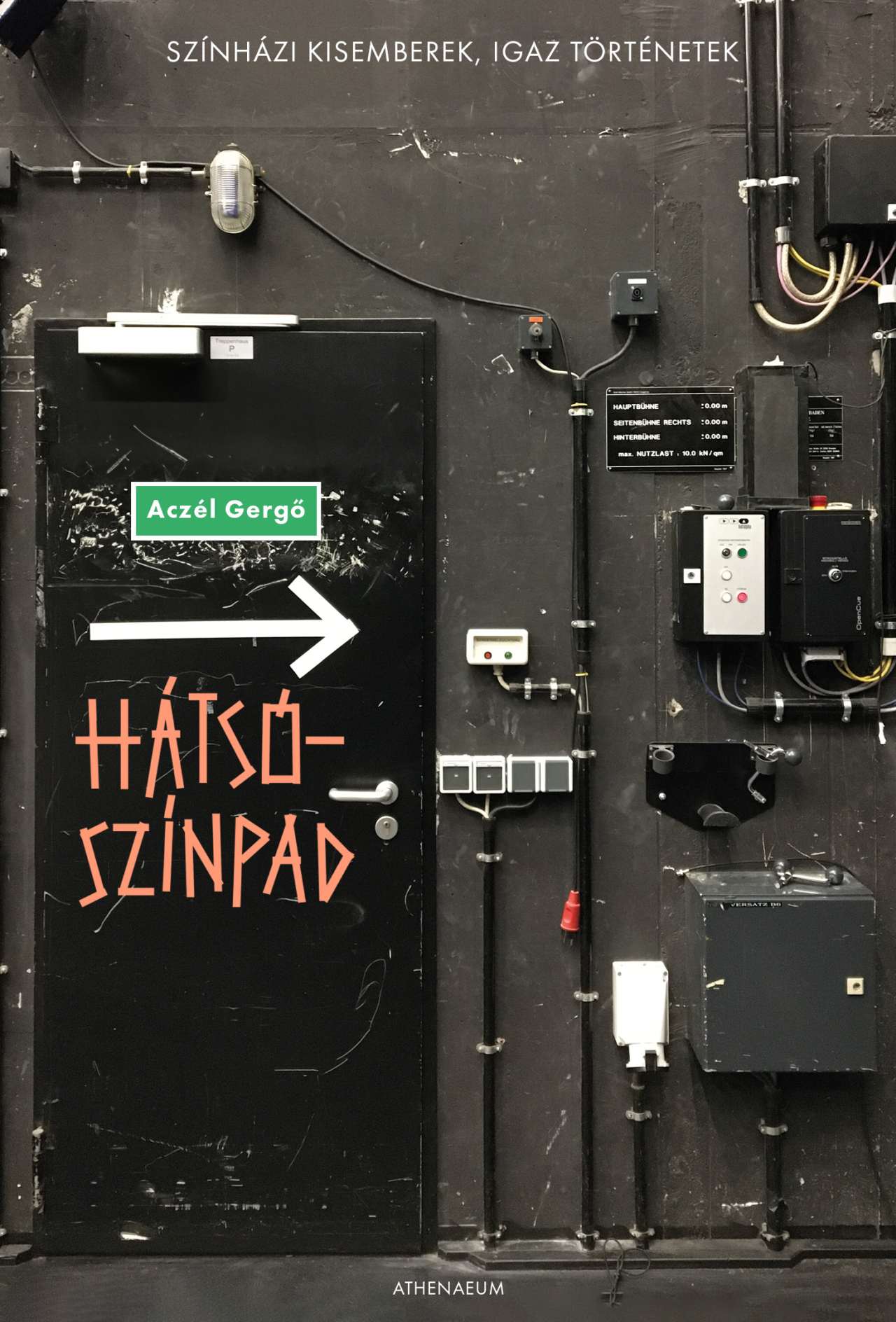 Aczél Gergő: Hátsószínpad – Színházi kisemberek, igaz történetek